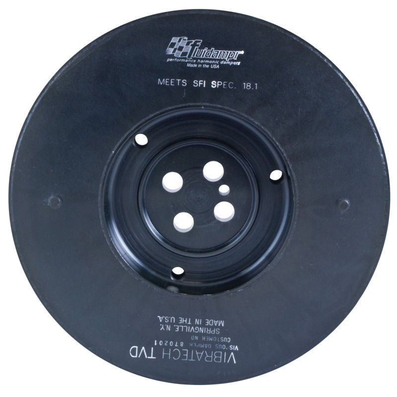 Fluidampr Ford PowerStroke 6.0L Steel Externally Balanced Damper - Crew Original