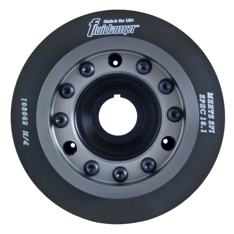 Fluidampr Honda All B Series PS Air / Alt Pulley Steel Internally Balanced Damper - Crew Original