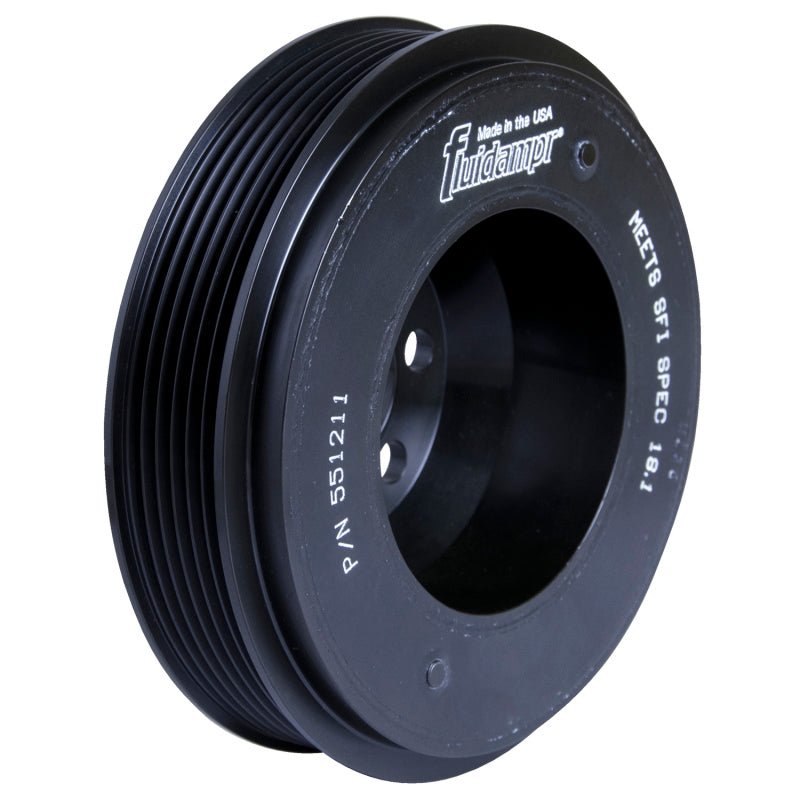 Fluidampr VW 06-08 2L FSI Motor (6 bolt hole mounting) Steel Internally Balanced Damper - Crew Original