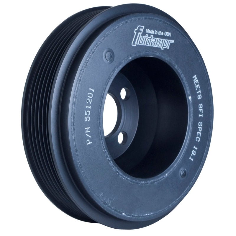 Fluidampr VW 2000-2005 1.8L Turbo Motor (4 bolt hole mounting) Steel Internally Balanced Damper - Crew Original