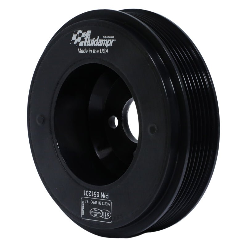 Fluidampr VW 2000-2005 1.8L Turbo Motor (4 bolt hole mounting) Steel Internally Balanced Damper - Crew Original