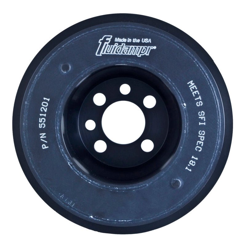 Fluidampr VW 2000-2005 1.8L Turbo Motor (4 bolt hole mounting) Steel Internally Balanced Damper - Crew Original