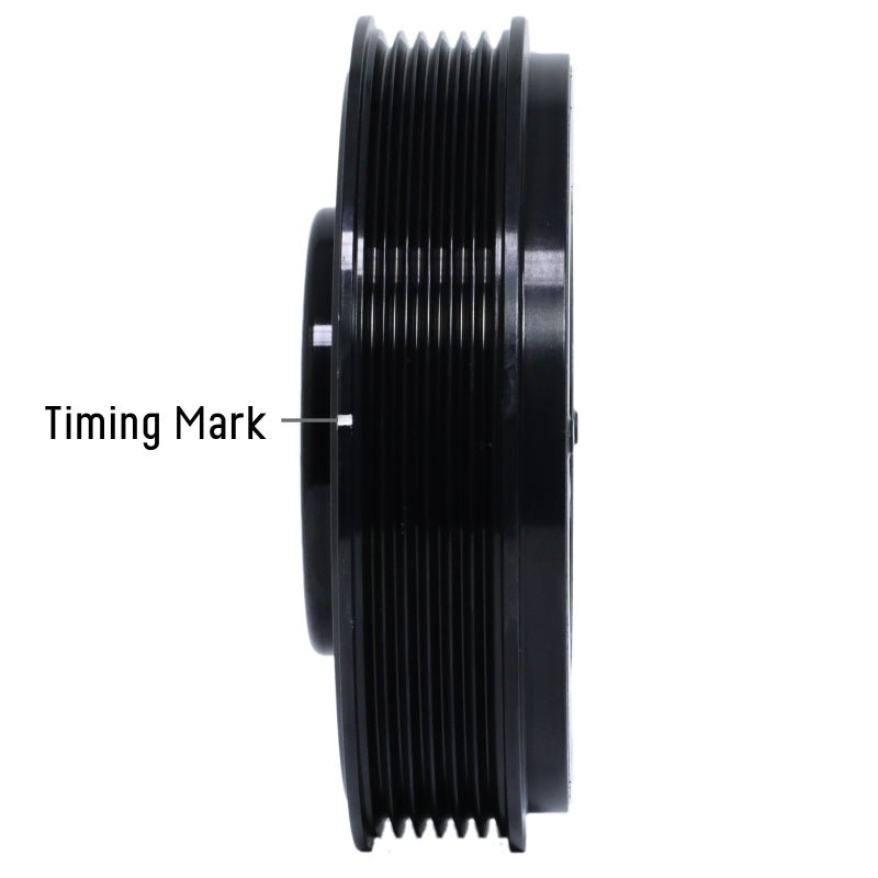 Fluidampr VW 2000-2005 1.8L Turbo Motor (4 bolt hole mounting) Steel Internally Balanced Damper - Crew Original