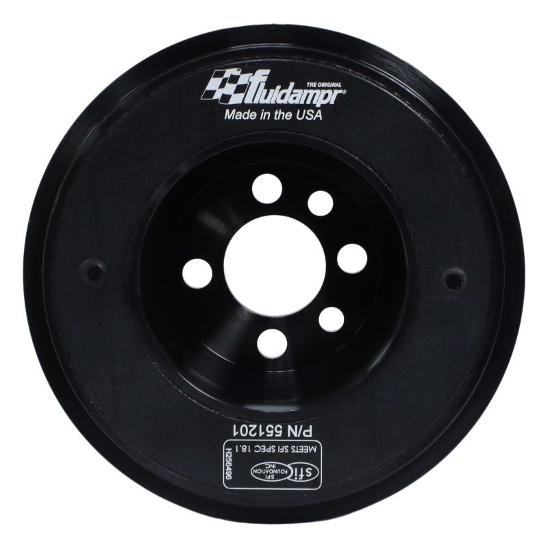 Fluidampr VW 2000-2005 1.8L Turbo Motor (4 bolt hole mounting) Steel Internally Balanced Damper - Crew Original