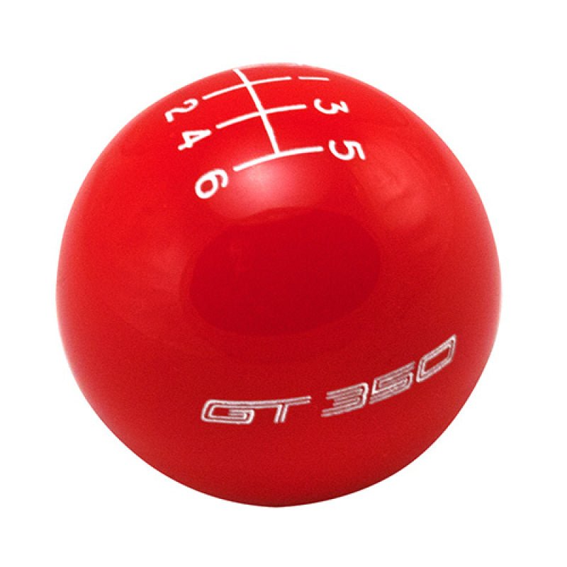 Ford Performance GT350 Shift Knob 6-Speed - Red - Crew Original