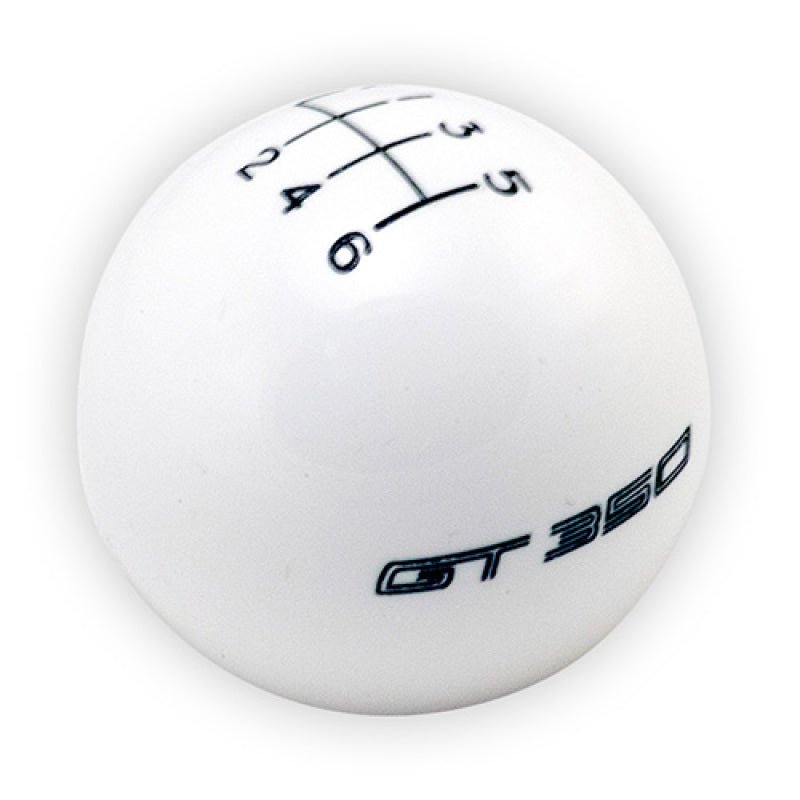 Ford Performance GT350 Shift Knob 6-Speed - White - Crew Original