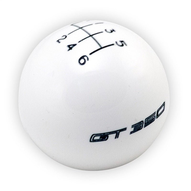 Ford Performance GT350 Shift Knob 6-Speed - White - Crew Original