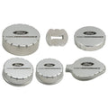 Ford Racing 15-19 Mustang 2.3L/5.0L/5.2L Aluminum Machined Engine Cap Covers - Crew Original