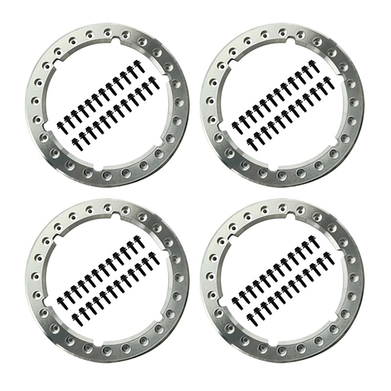 Ford Racing 17-18 / 21 F-150 Raptor (w/35in Tire) Functional Bead Lock Ring Kit - Style 1 - Crew Original
