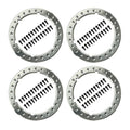 Ford Racing 17-18 / 21 F-150 Raptor (w/35in Tire) Functional Bead Lock Ring Kit - Style 1 - Crew Original