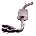 Ford Racing 2012-2014 Focus Hatchback Axle Back Exhaust System - Crew Original