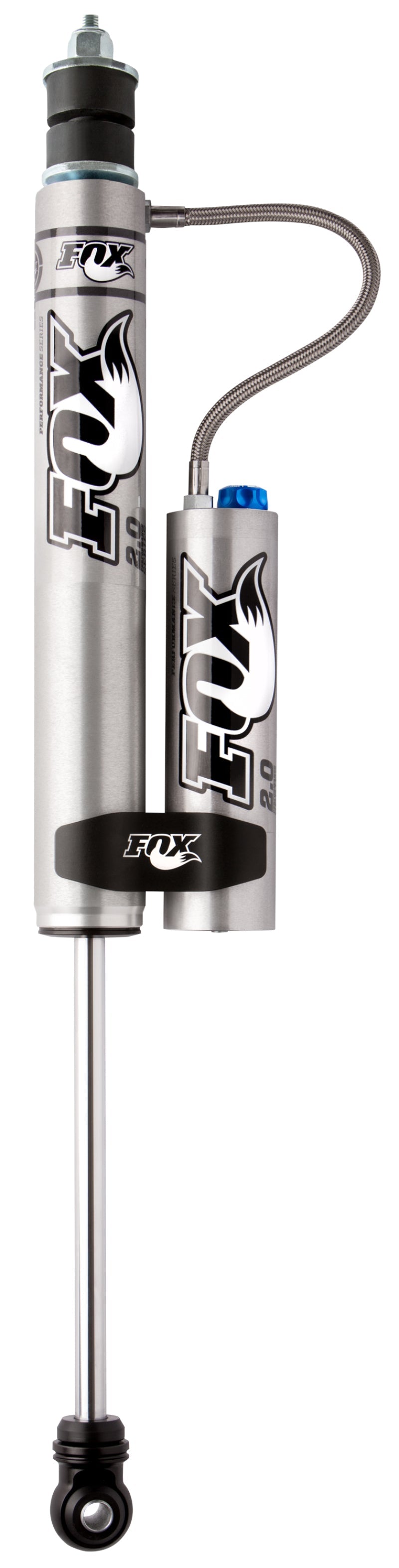 Fox 01-10 Chevy HD 2.0 Performance Series 8.1in. Smooth Body R/R Front Shock w/CD Adj. / 4-6in. Lift - Crew Original
