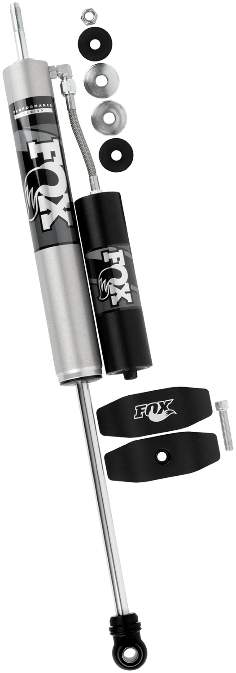 Fox 05-19 Ford F250/F350 2.0 Performance Series 11in Smooth Body IFP Rear Shock /5.5-7in lift - Crew Original