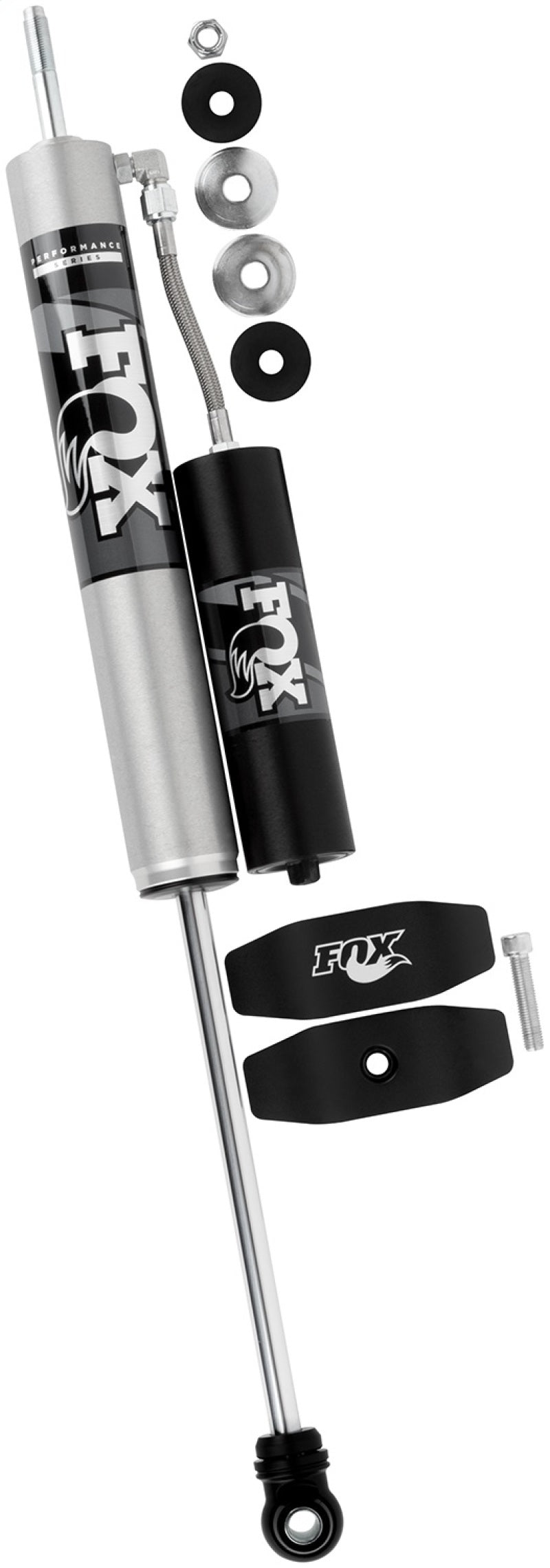 Fox 05-19 Ford F250/F350 2.0 Performance Series 11in Smooth Body IFP Rear Shock /5.5-7in lift - Crew Original