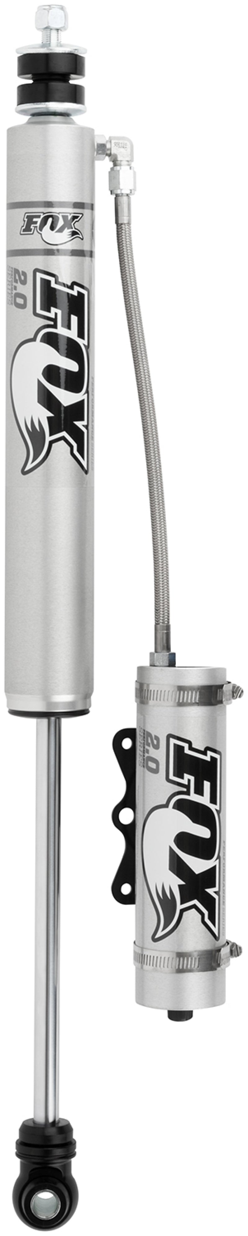 Fox 05+ Ford SD 2.0 Performance Series 10.1in. Smooth Body Remote Res. Front Shock / 4-5in. Lift - Crew Original