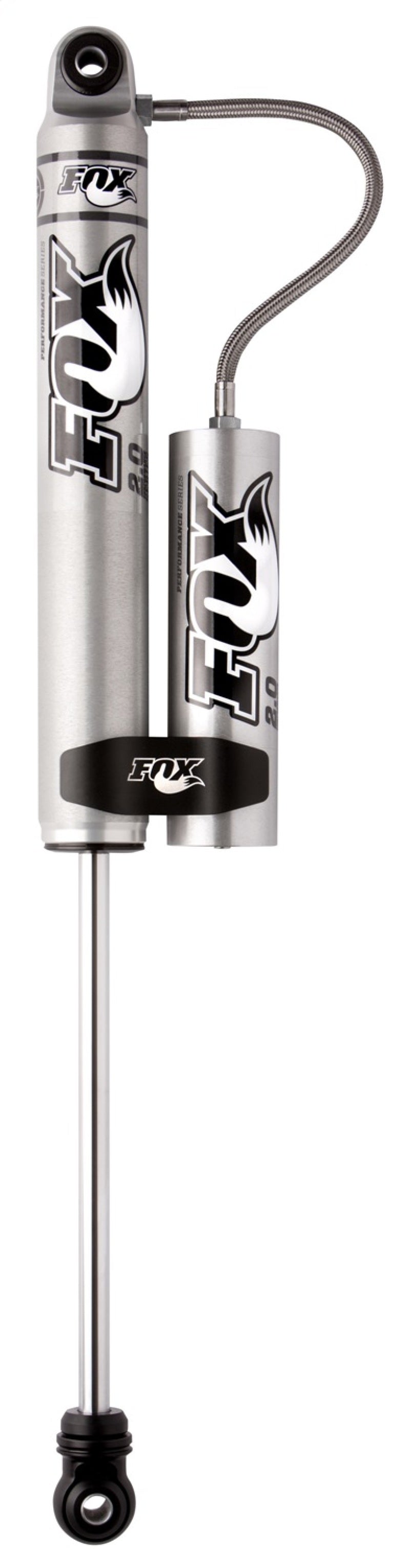 Fox 05+ Ford SD 2.0 Performance Series 10.1in. Smooth Body Remote Res. Front Shock / 4-5in. Lift - Crew Original