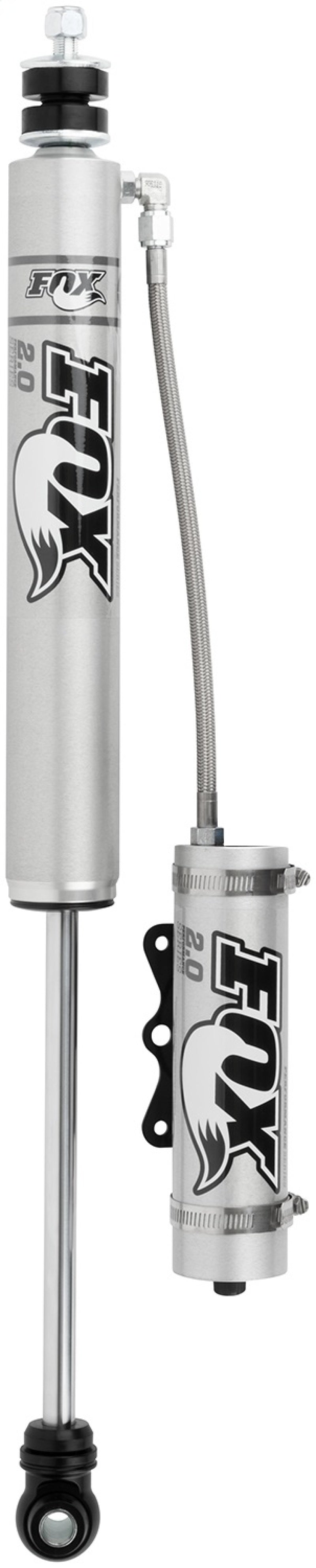 Fox 05+ Ford SD 2.0 Performance Series 10.1in. Smooth Body Remote Res. Front Shock / 4-5in. Lift - Crew Original