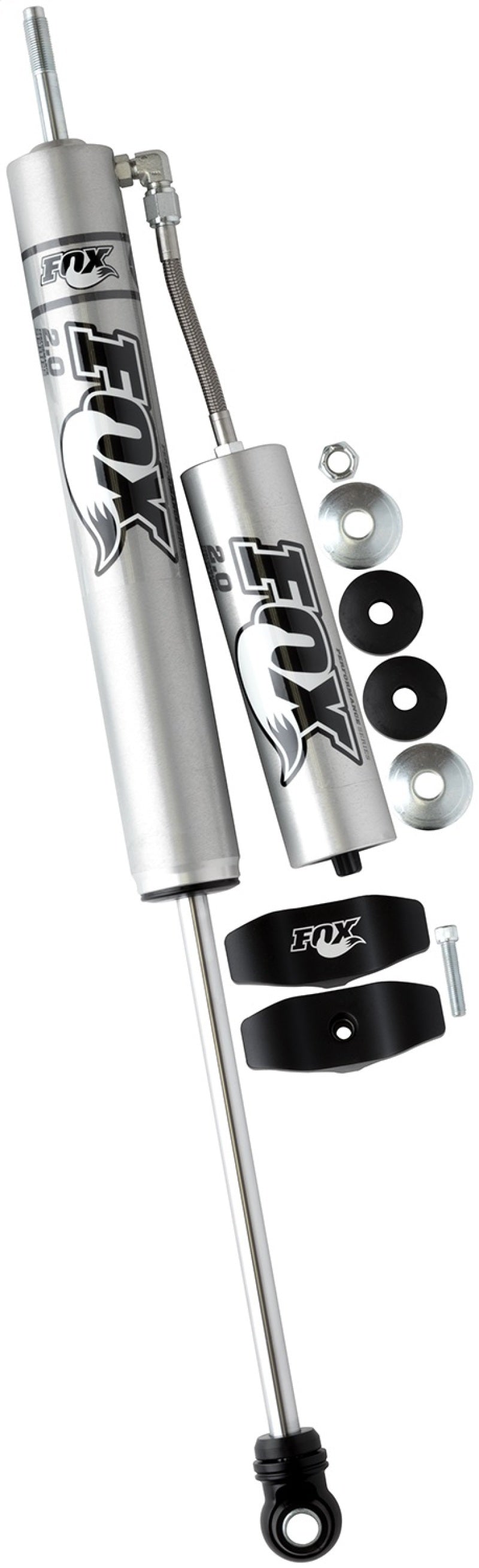 Fox 05+ Ford SD 2.0 Performance Series 11.1in. Smooth Body Remote Res. Front Shock / 5.5-7in. Lift - Crew Original