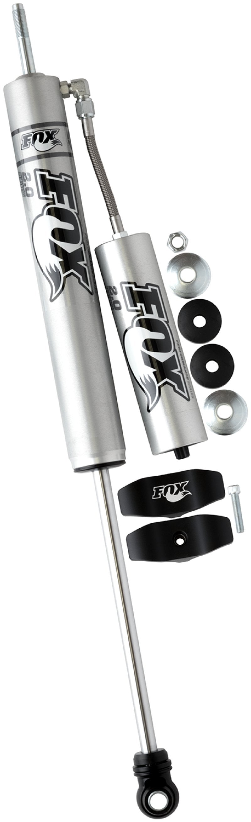 Fox 05+ Ford SD 2.0 Performance Series 11.1in. Smooth Body Remote Res. Front Shock / 5.5-7in. Lift - Crew Original
