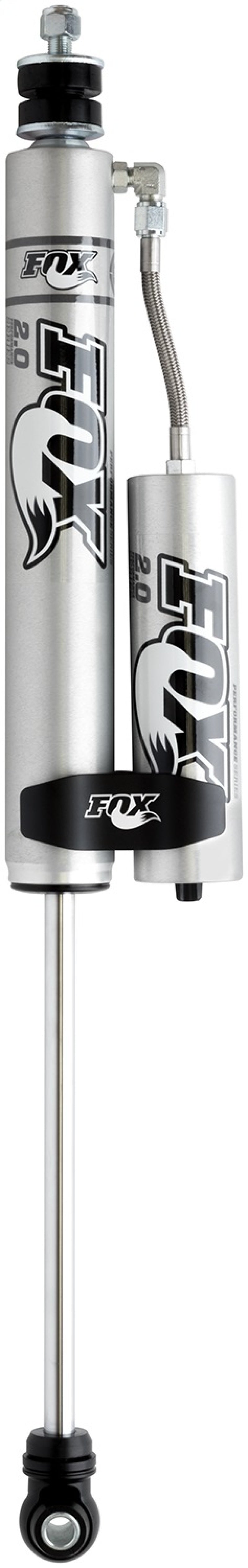 Fox 05+ Ford SD 2.0 Performance Series 11.1in. Smooth Body Remote Res. Front Shock / 5.5-7in. Lift - Crew Original