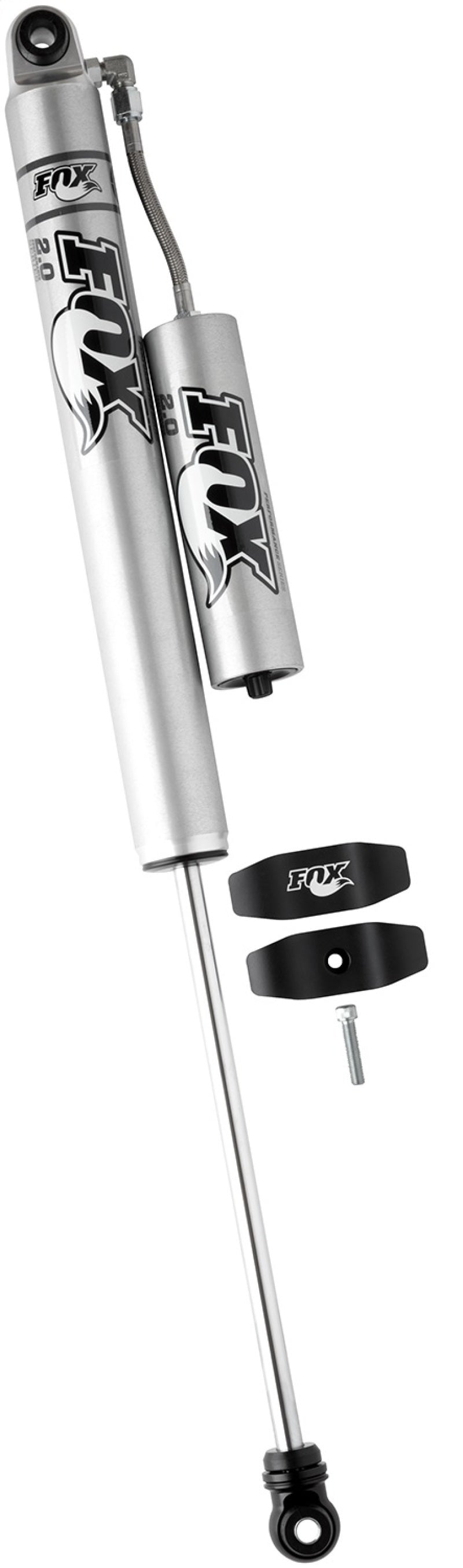 Fox 05+ Ford SD 2.0 Performance Series 13.6in. Smooth Body Remote Res. Rear Shock / 1.5-3.5in. Lift - Crew Original