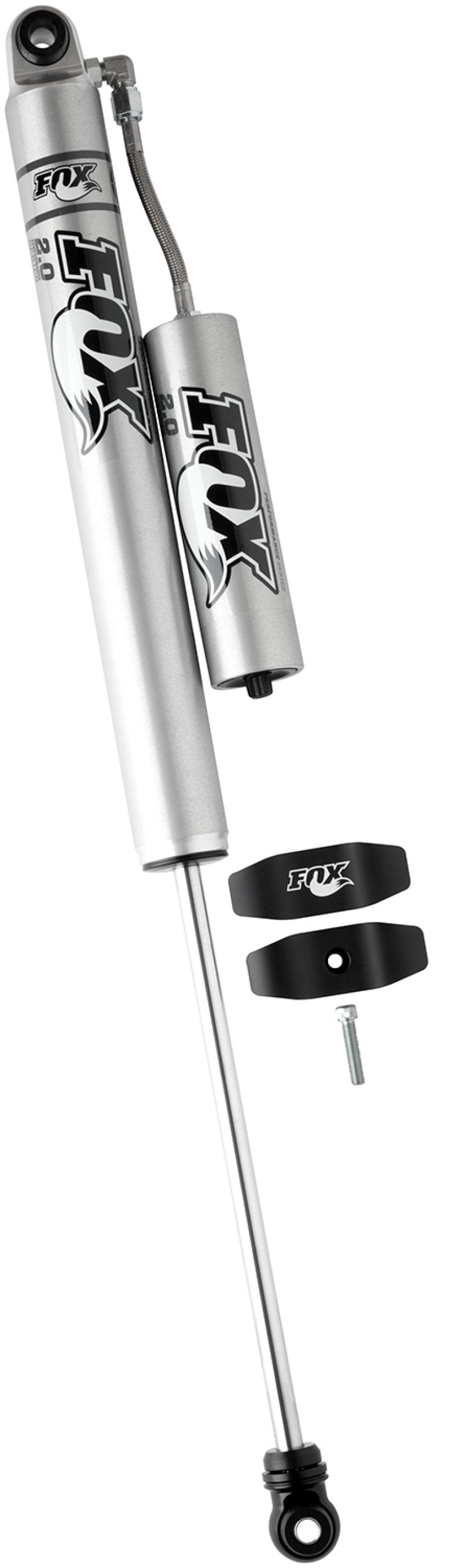 Fox 05+ Ford SD 2.0 Performance Series 13.6in. Smooth Body Remote Res. Rear Shock / 1.5-3.5in. Lift - Crew Original