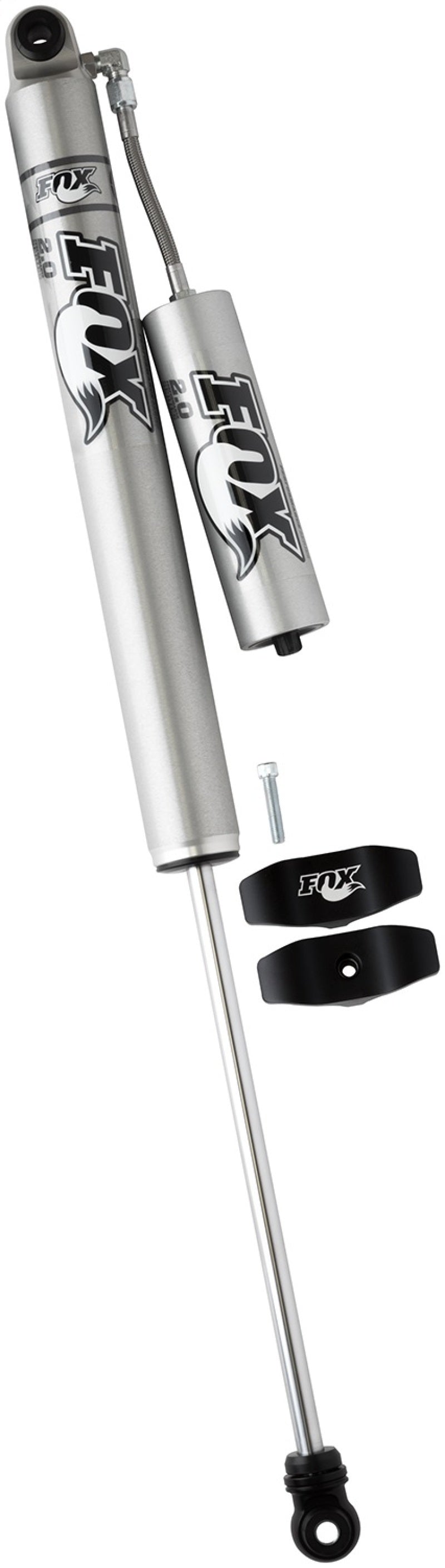 Fox 05+ Ford SD 2.0 Performance Series 14.1in. Smooth Body Remote Reservoir Rear Shock / 4-6in. Lift - Crew Original
