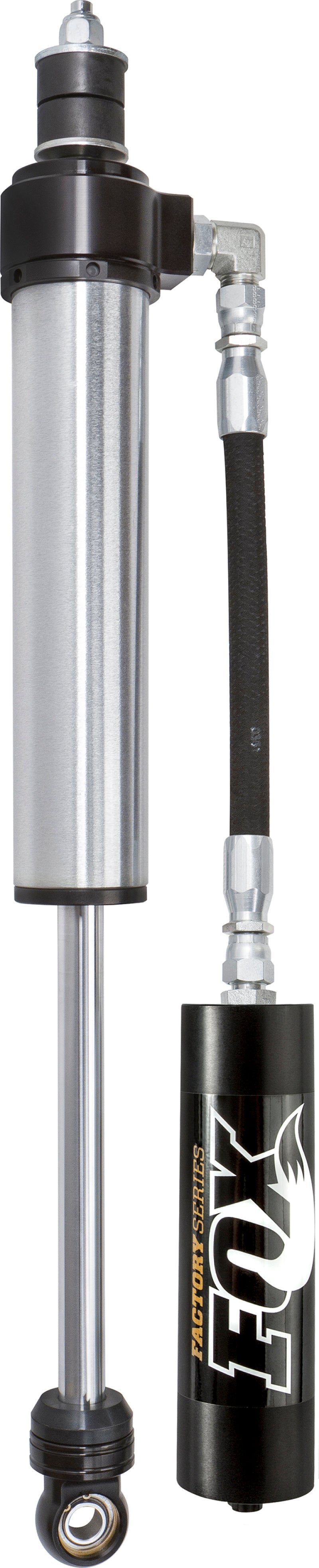 Fox 05+ Toyota Tacoma 2.5 Factory Series 8.4in. Remote Reservoir Rear Shock Set / 0-1.5in. Lift - Crew Original