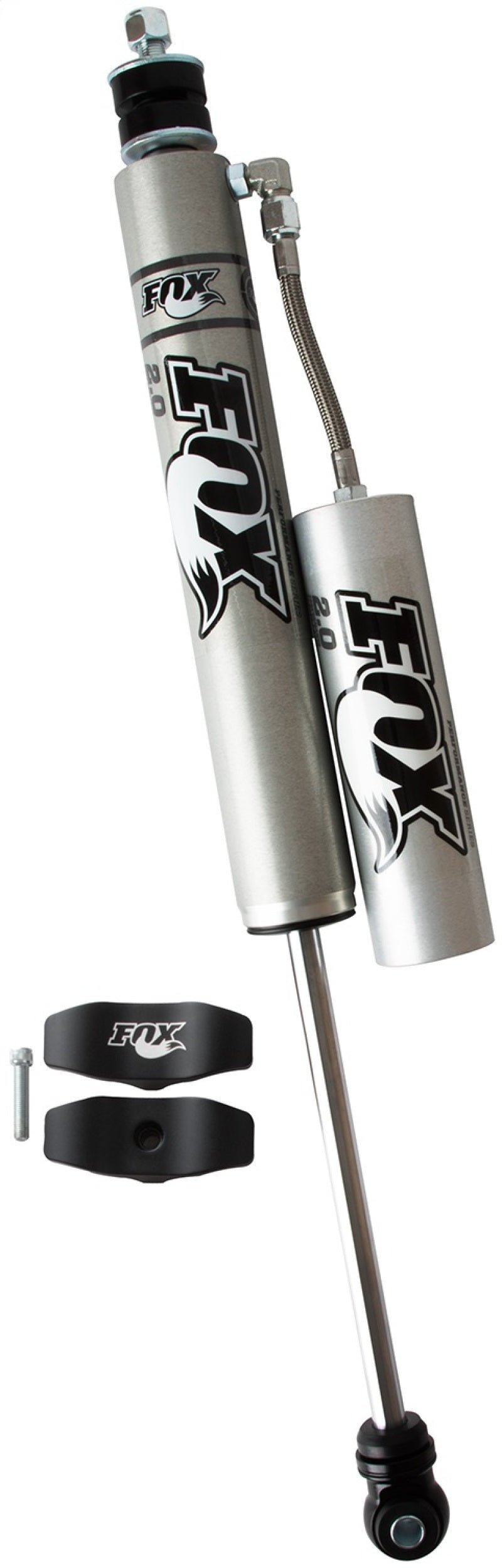 Fox 07+ Jeep JK 2.0 Performance Series 9.6in. Smooth Body Remote Res. Front Shock / 1.5-3.5in. Lift - Crew Original