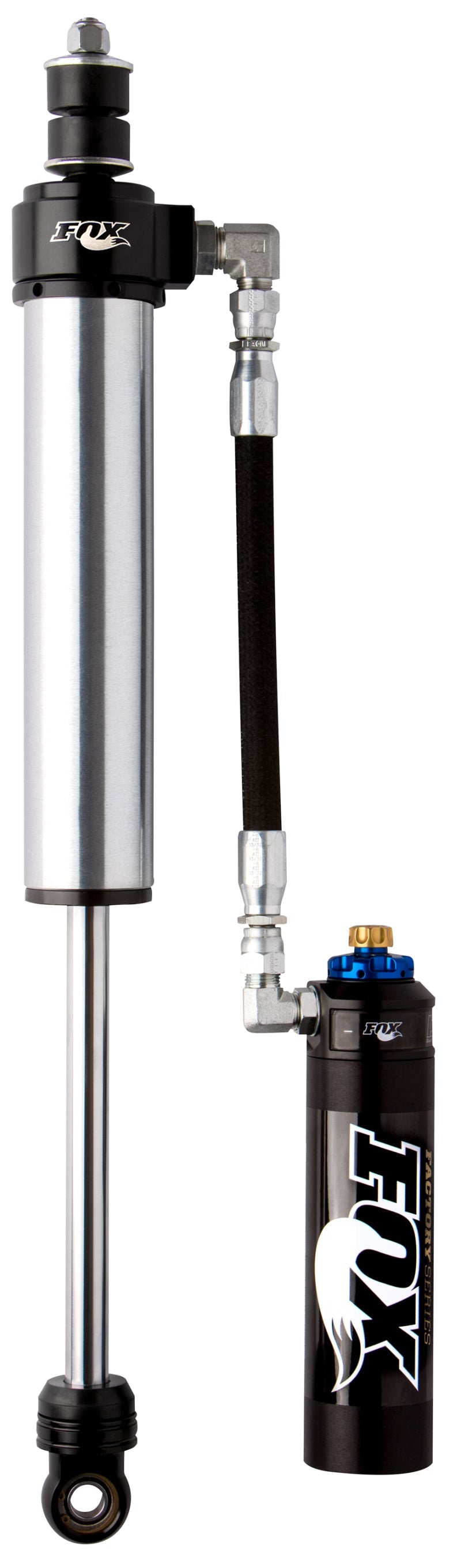 Fox 07+ Toyota Tundra 2.5 Factory Series 9.4in. R/R Rear Shock Set w/DSC Adjuster / 0-1.5in. Lift - Crew Original