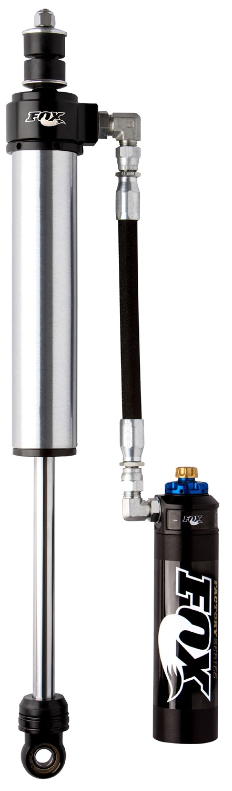 Fox 07+ Toyota Tundra 2.5 Factory Series 9.4in. R/R Rear Shock Set w/DSC Adjuster / 0-1.5in. Lift - Crew Original