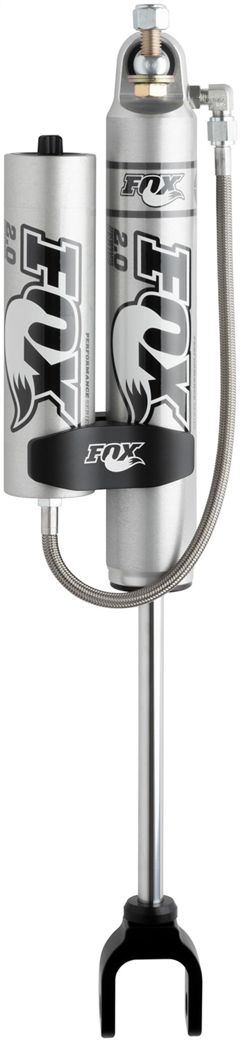 Fox 11+ Chevy HD 2.0 Performance Series 7.9in. Smooth Body Remote Res. Front Shock / 4-6in. Lift - Crew Original
