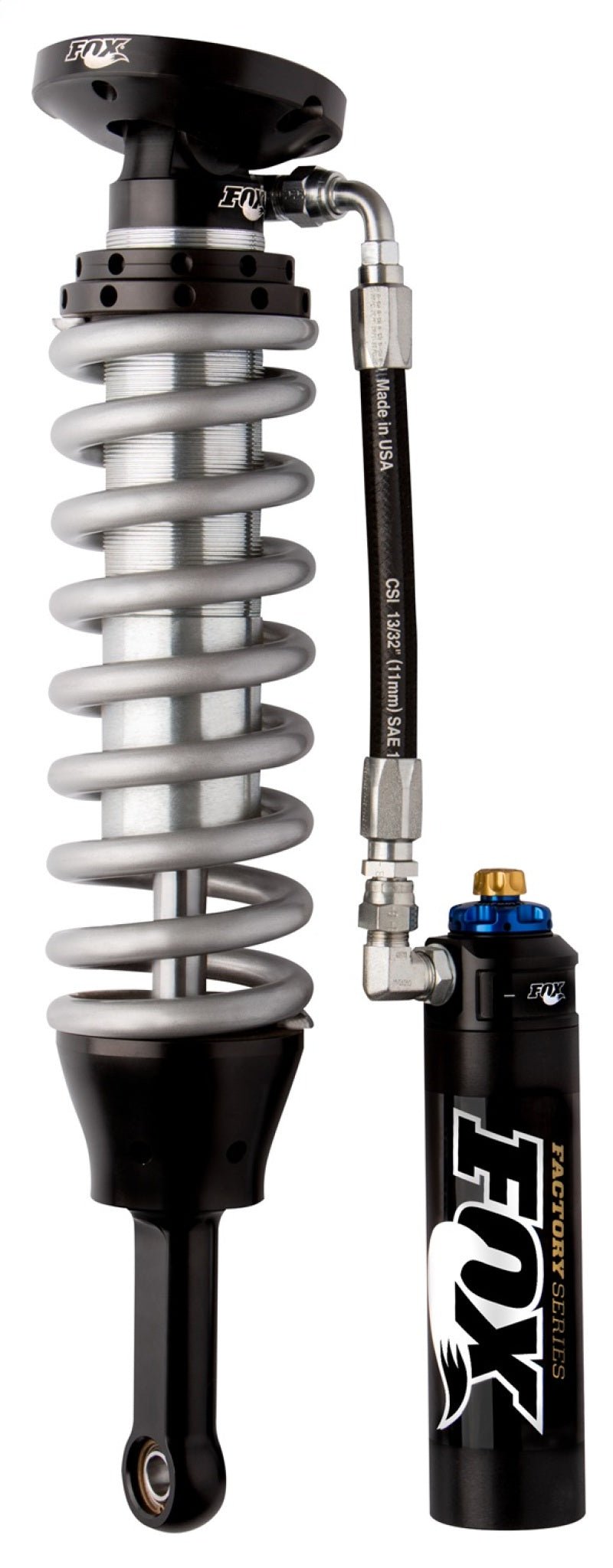 Fox 15+ Ford F-150 4WD 2.5 Factory Series 5.35in. R/R Coilover Shock Set w/DSC Adj. / 0-2in. Lift - Crew Original