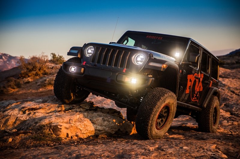 Fox 2018+ Jeep Wrangler JL 2.0 Performance Series 11.1in Smooth Body IFP Rear Shock 2-3in. Lift - Crew Original