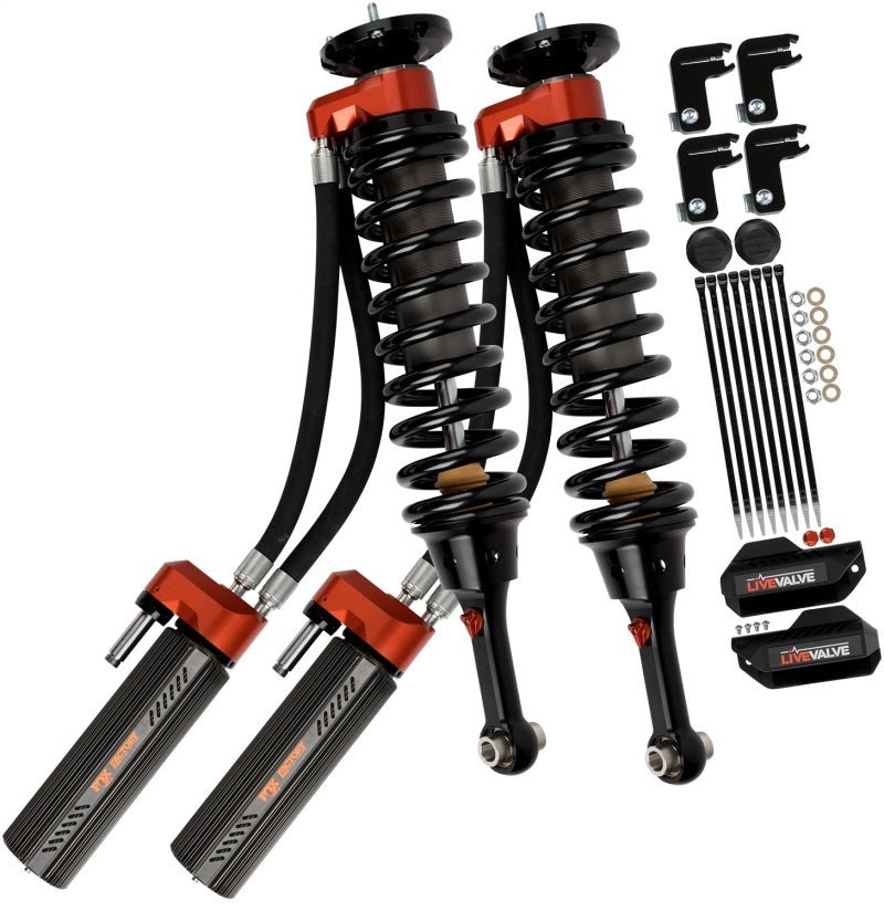 Fox 3.0 Factory Race Series Live Valve Internal Bypass Coilover Shock 2019+ Ford Raptor - Front - Crew Original
