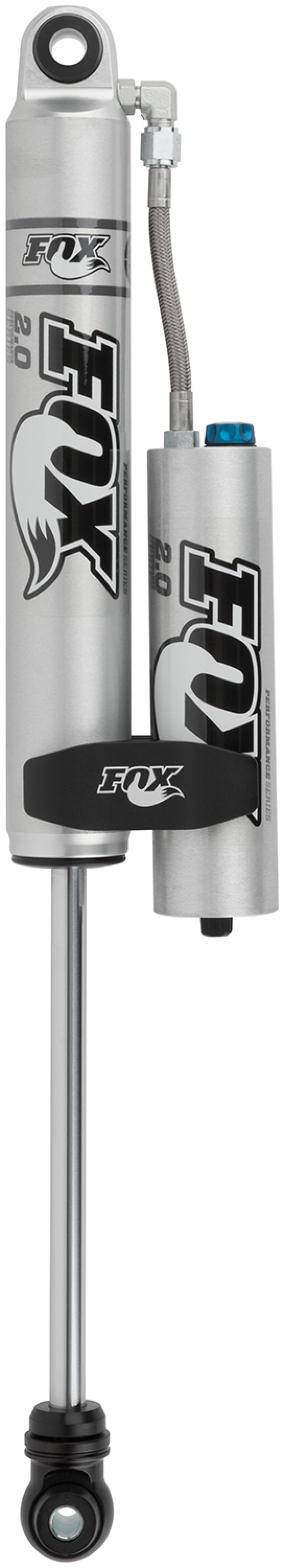 Fox 99+ Chevy HD 2.0 Factory Series 12.1in. Smooth Body R/R Rear Shock w/CD Adj. / 4-6in. Lift - Crew Original