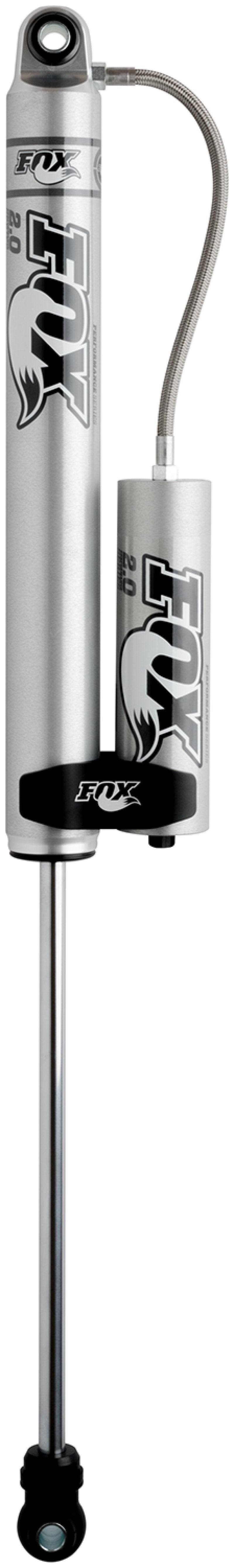 Fox 99+ Chevy HD 2.0 Performance Series 14.1in. Smooth Body Remote Res. Rear Shock / 7-10in. Lift - Crew Original