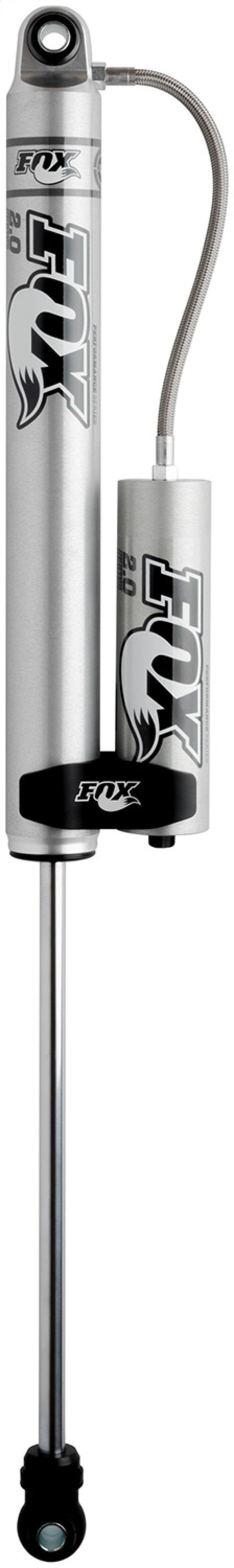 Fox 99+ Chevy HD 2.0 Performance Series 14.1in. Smooth Body Remote Res. Rear Shock / 7-10in. Lift - Crew Original
