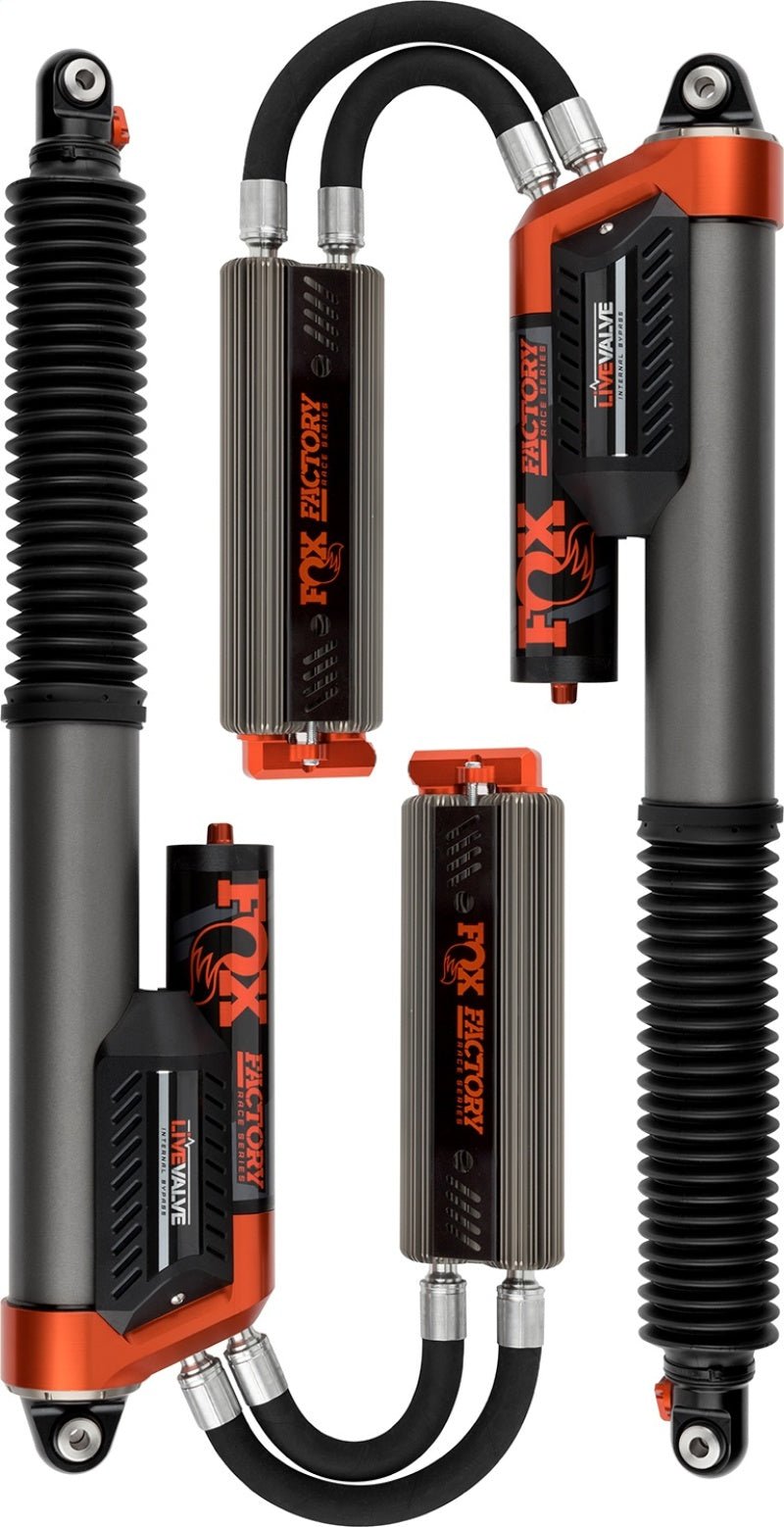 Fox Ford Raptor 3.0 Factory Series 12.3in External QAB P/B External Cooler Shock Set - Crew Original