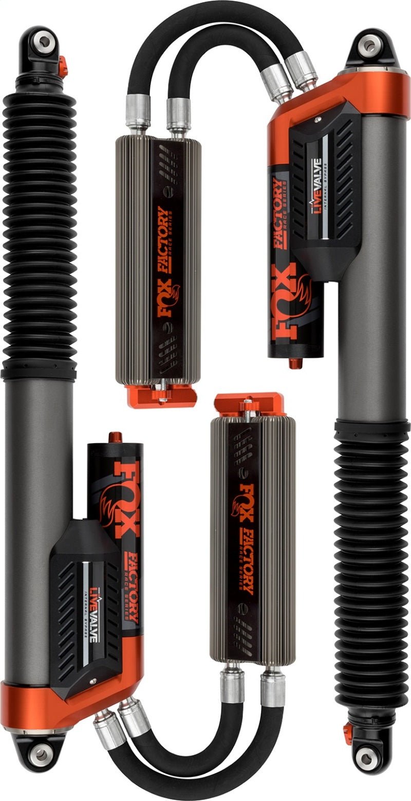 Fox Ford Raptor 3.0 Factory Series 12.3in External QAB P/B External Cooler Shock Set - Crew Original