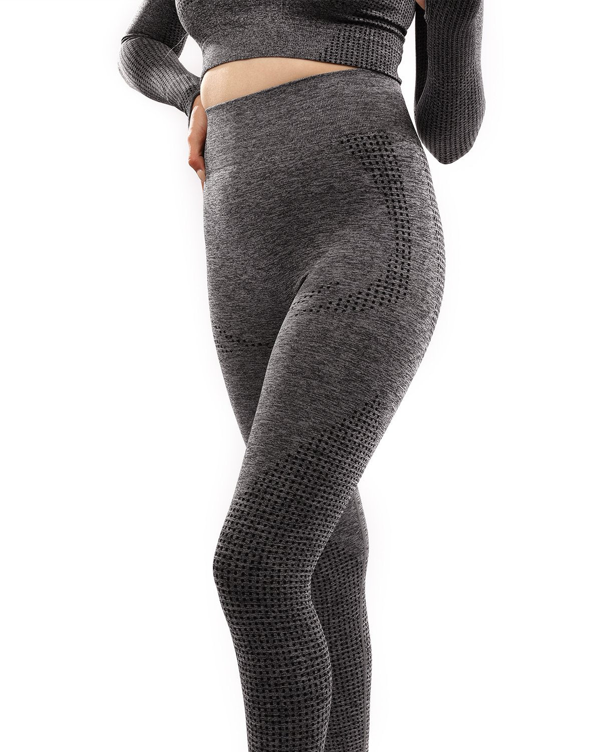 Fratessa Seamless Legging - Charcoal - Crew Original