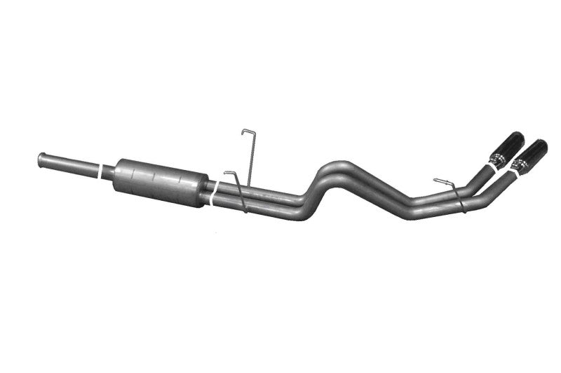 Gibson 00-06 Toyota Tundra SR5 3.4L 2.5in Cat-Back Dual Sport Exhaust - Aluminized - Crew Original