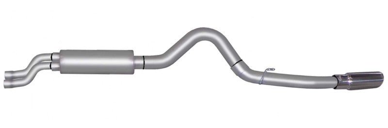 Gibson 01-05 Chevrolet Silverado 2500 HD Base 6.0L 4in Cat-Back Single Exhaust - Aluminized - Crew Original