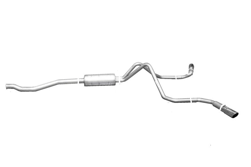Gibson 01-05 Ford Ranger XL 2.3L 1.75in Cat-Back Dual Extreme Exhaust - Aluminized - Crew Original