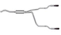 Gibson 01-05 Ford Ranger XL 2.3L 1.75in Cat-Back Dual Split Exhaust - Aluminized - Crew Original