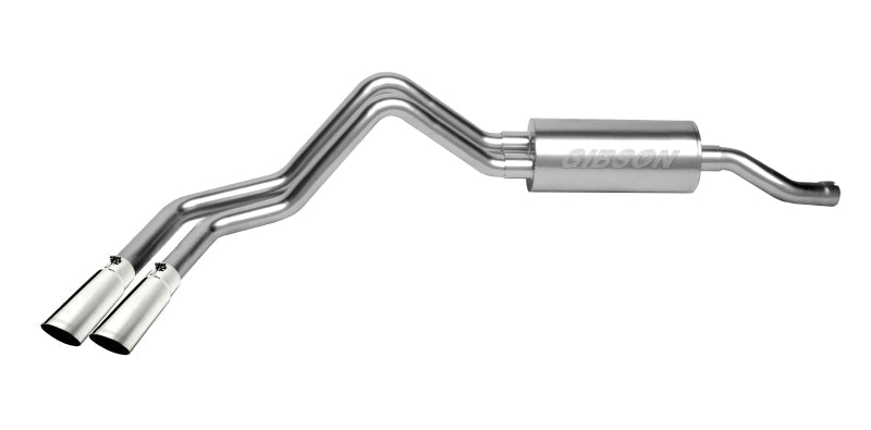 Gibson 01-05 Ford Ranger XL 2.3L 1.75in Cat-Back Dual Sport Exhaust - Aluminized - Crew Original