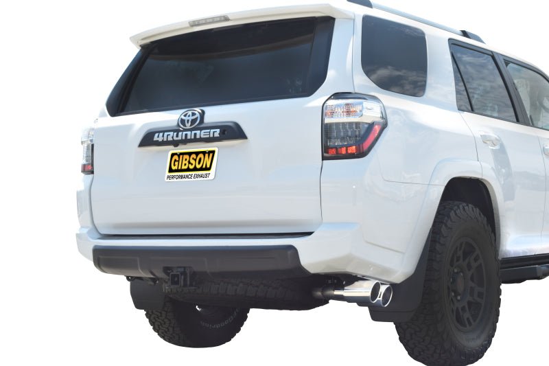 Gibson 04-22 Toyota 4Runner 4.0L 2.5in Cat-Back Dual Sport Exhaust - Stainless - Crew Original