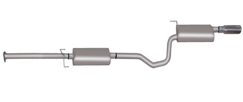 Gibson 06-12 Honda Ridgeline RT 3.5L 2.25in Cat-Back Single Exhaust - Aluminized - Crew Original