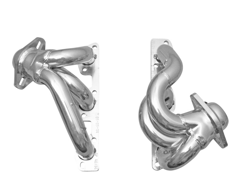 Gibson 07-11 Jeep Wrangler JK Rubicon 3.8L 1-1/2in 16 Gauge Performance Header - Ceramic Coated - Crew Original