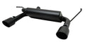 Gibson 07-11 Jeep Wrangler JK Rubicon 3.8L 2.5in Cat-Back Dual Split Exhaust - Black Elite (Ceramic) - Crew Original